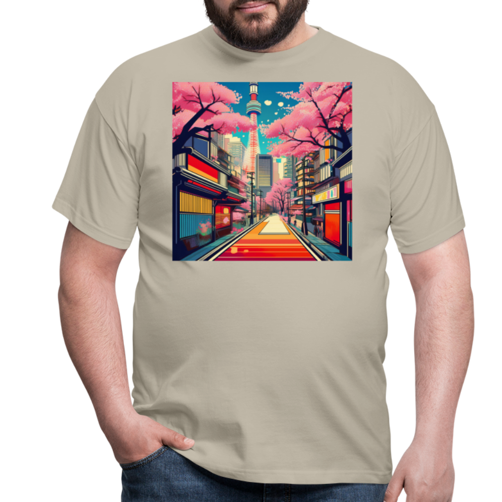 T-Shirt Japan "Tokyo" - Sandbeige
