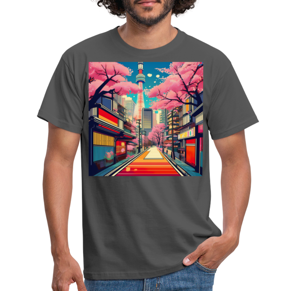 T-Shirt Japan "Tokyo" - Anthrazit