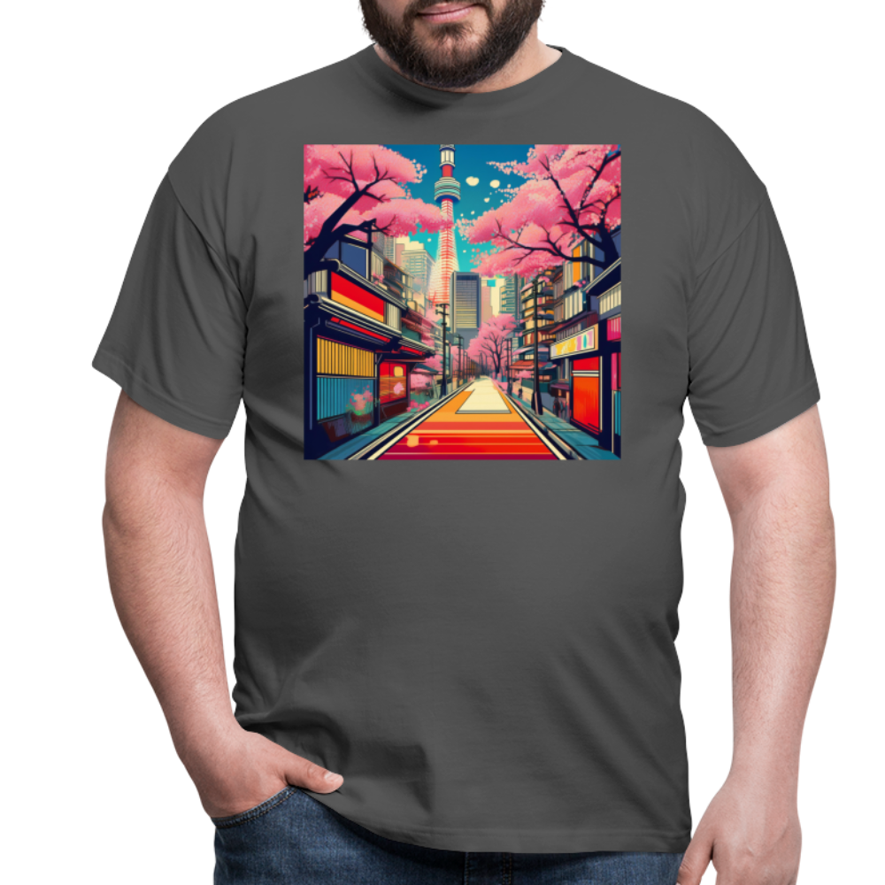 T-Shirt Japan "Tokyo" - Anthrazit
