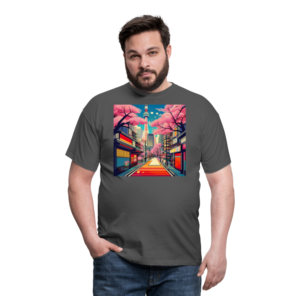 T-Shirt Japan "Tokyo" - Anthrazit
