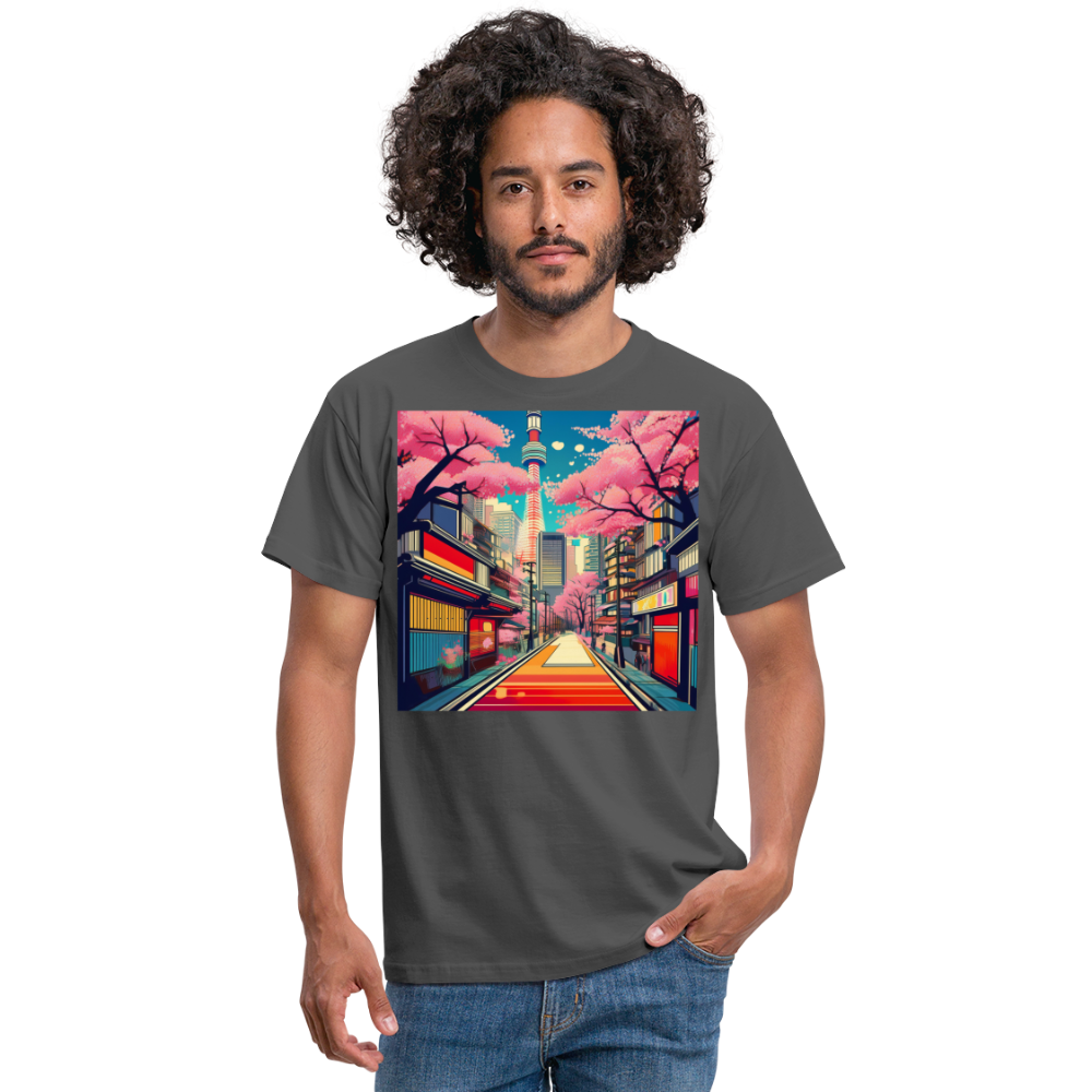 T-Shirt Japan "Tokyo" - Anthrazit