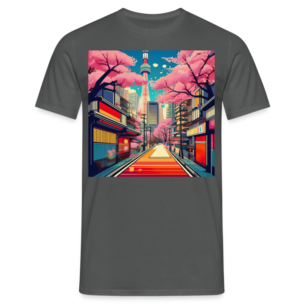 T-Shirt Japan "Tokyo" - Anthrazit