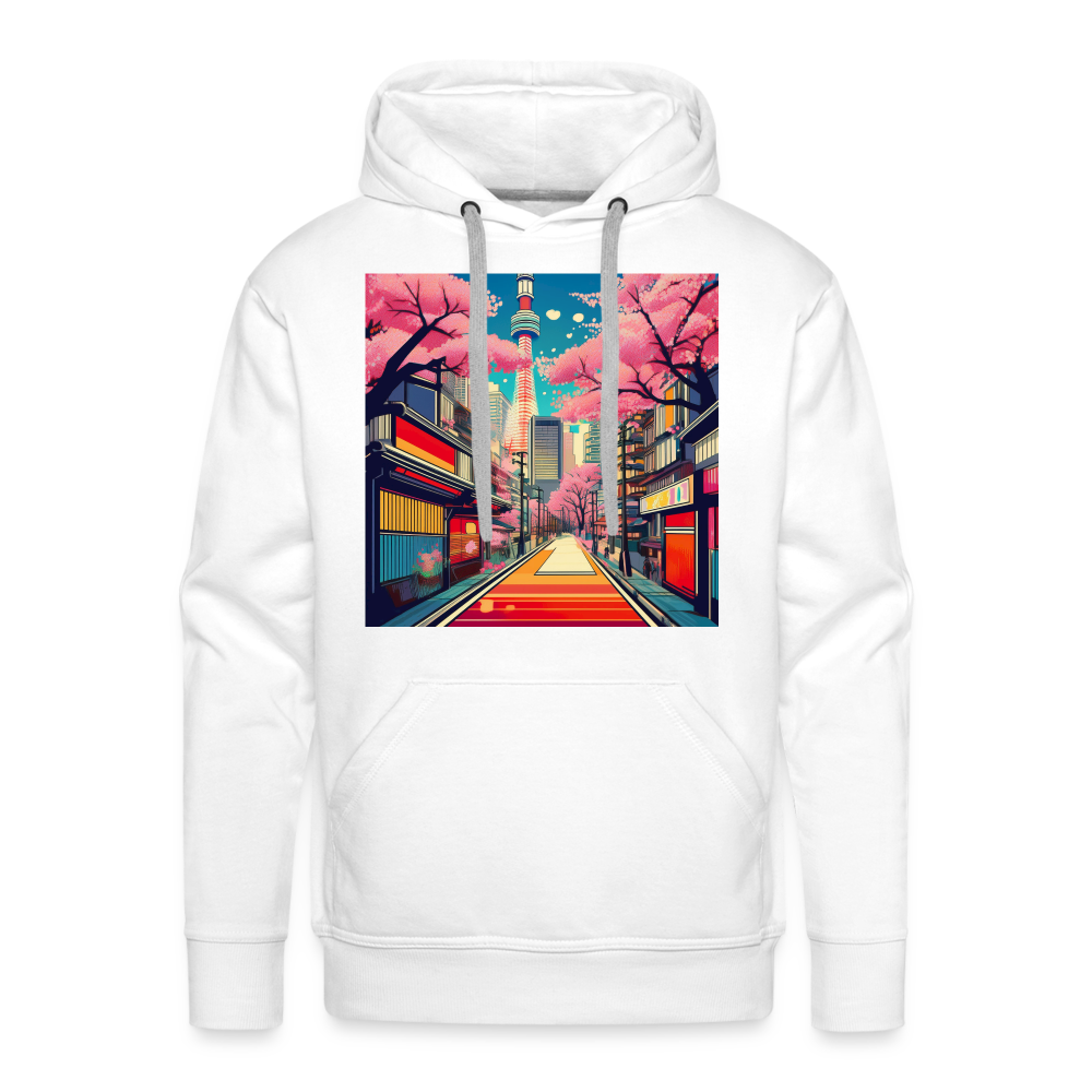 Hoodie Japan "Tokyo" - Weiß
