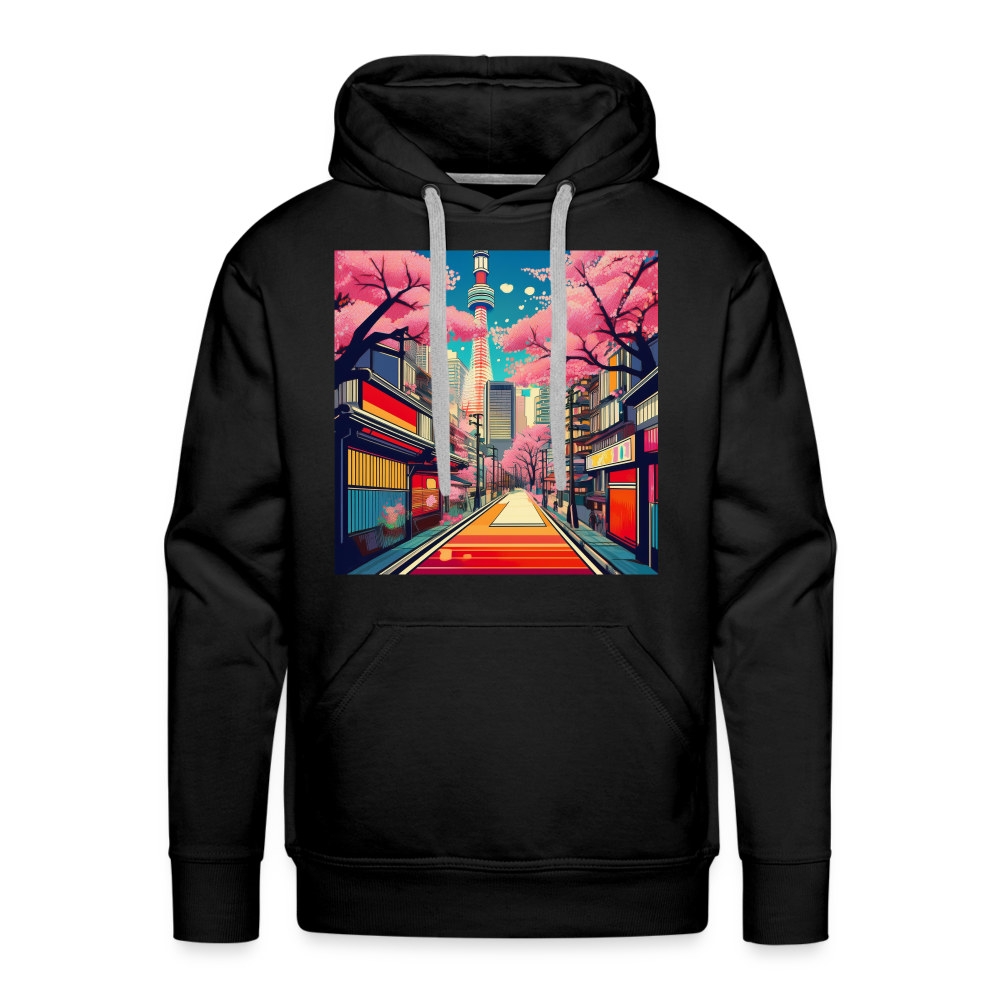 Hoodie Japan "Tokyo" - Schwarz