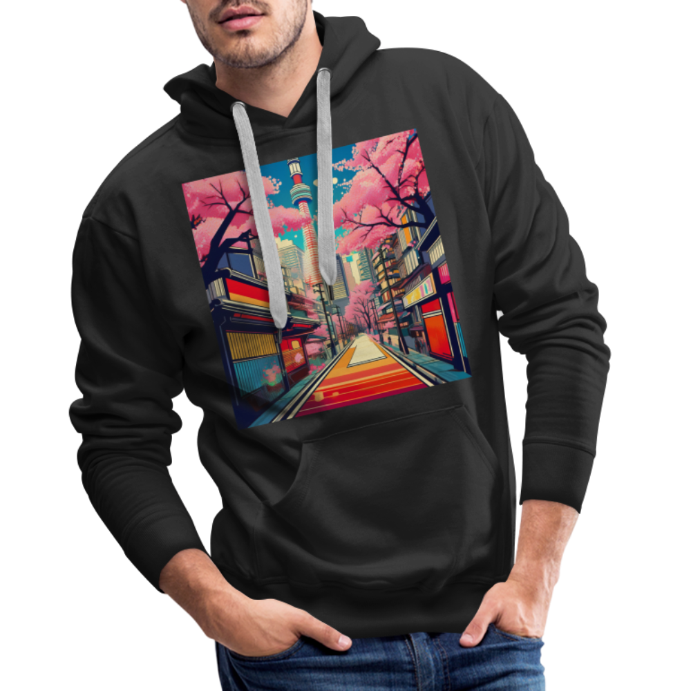Hoodie Japan "Tokyo" - Schwarz