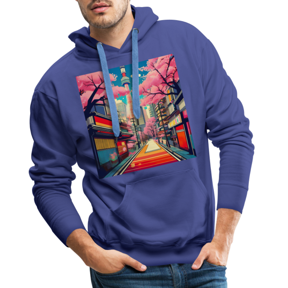 Hoodie Japan "Tokyo" - Königsblau