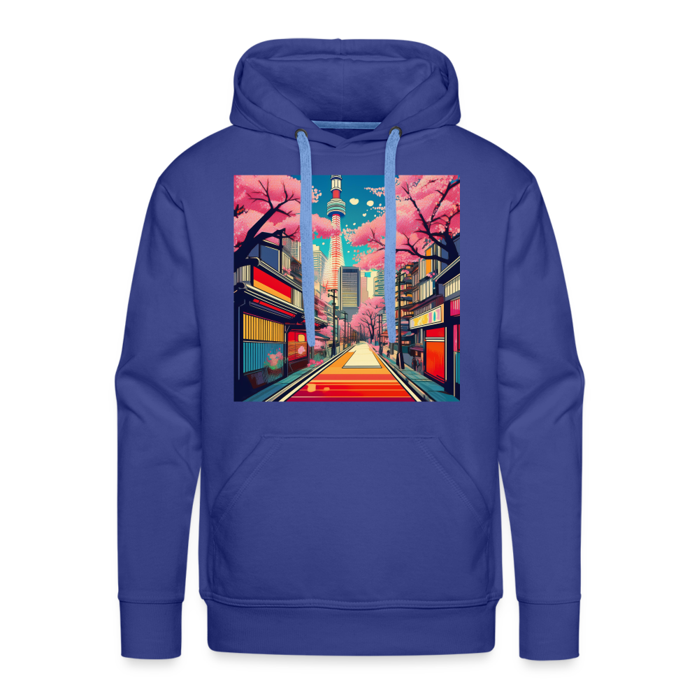 Hoodie Japan "Tokyo" - Königsblau