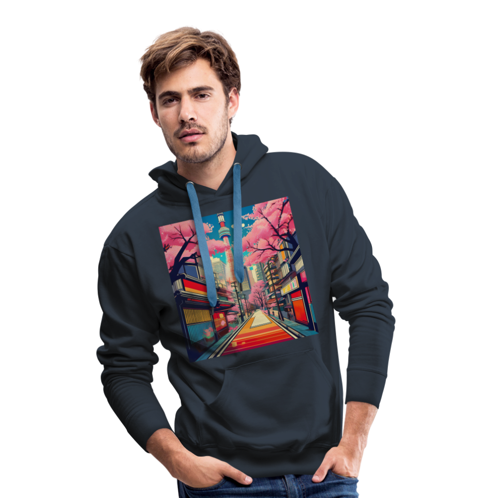 Hoodie Japan "Tokyo" - Navy