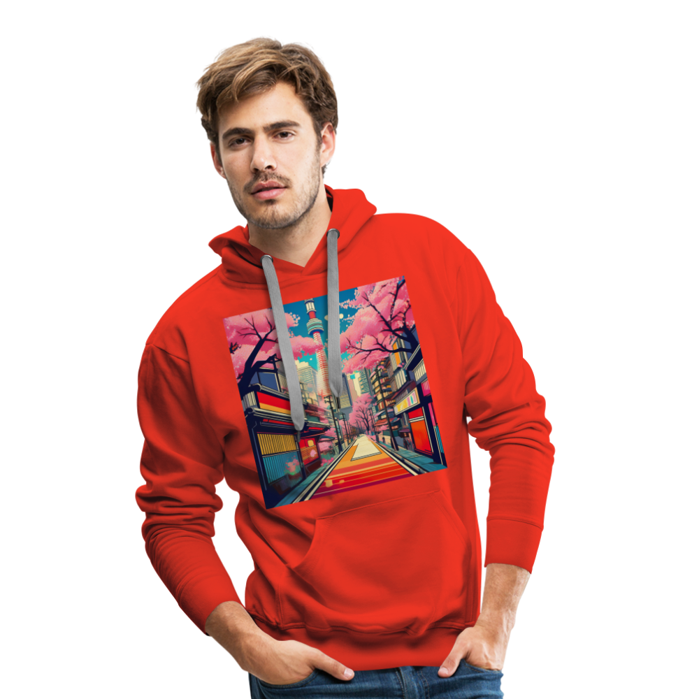 Hoodie Japan "Tokyo" - Rot