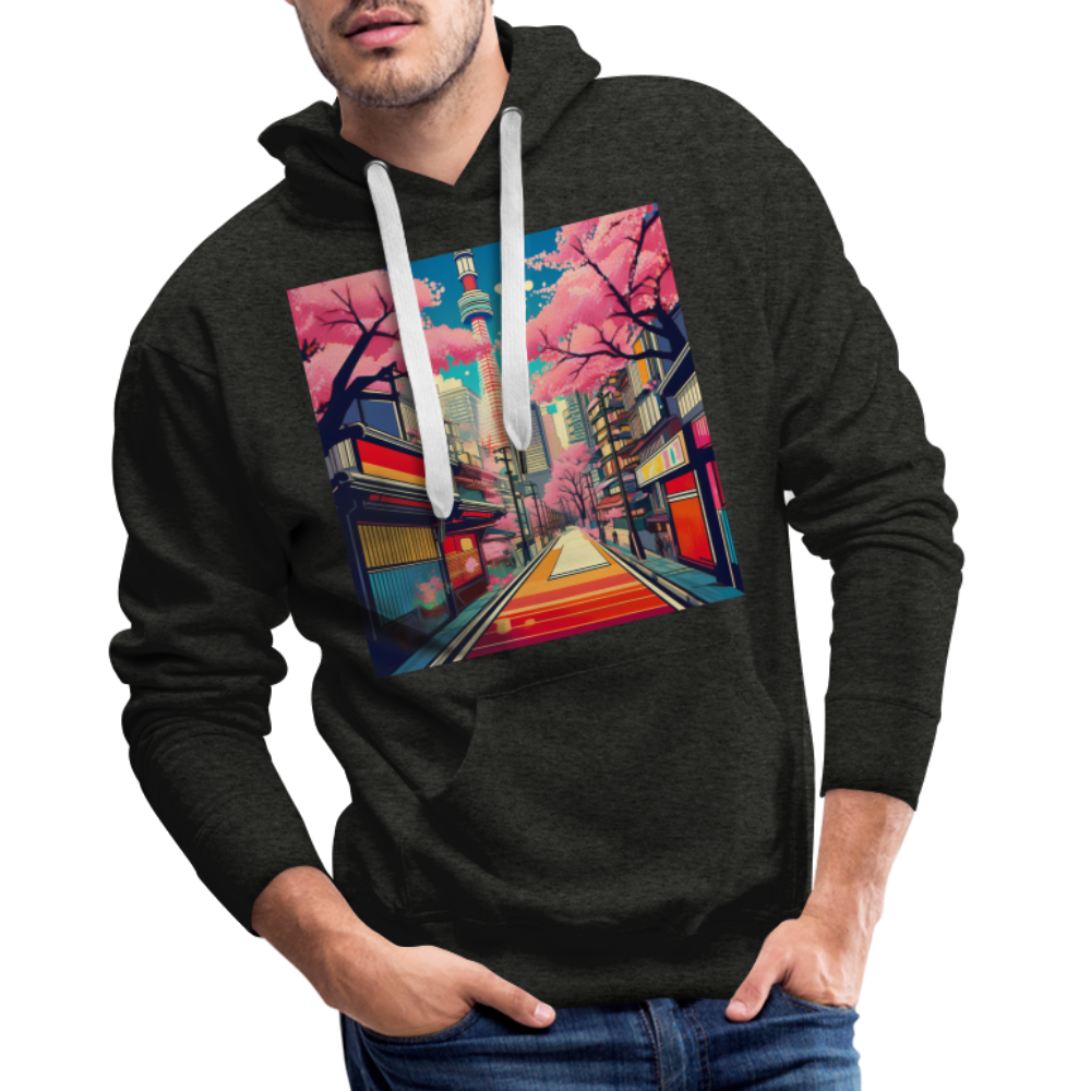 Hoodie Japan "Tokyo" - Anthrazit