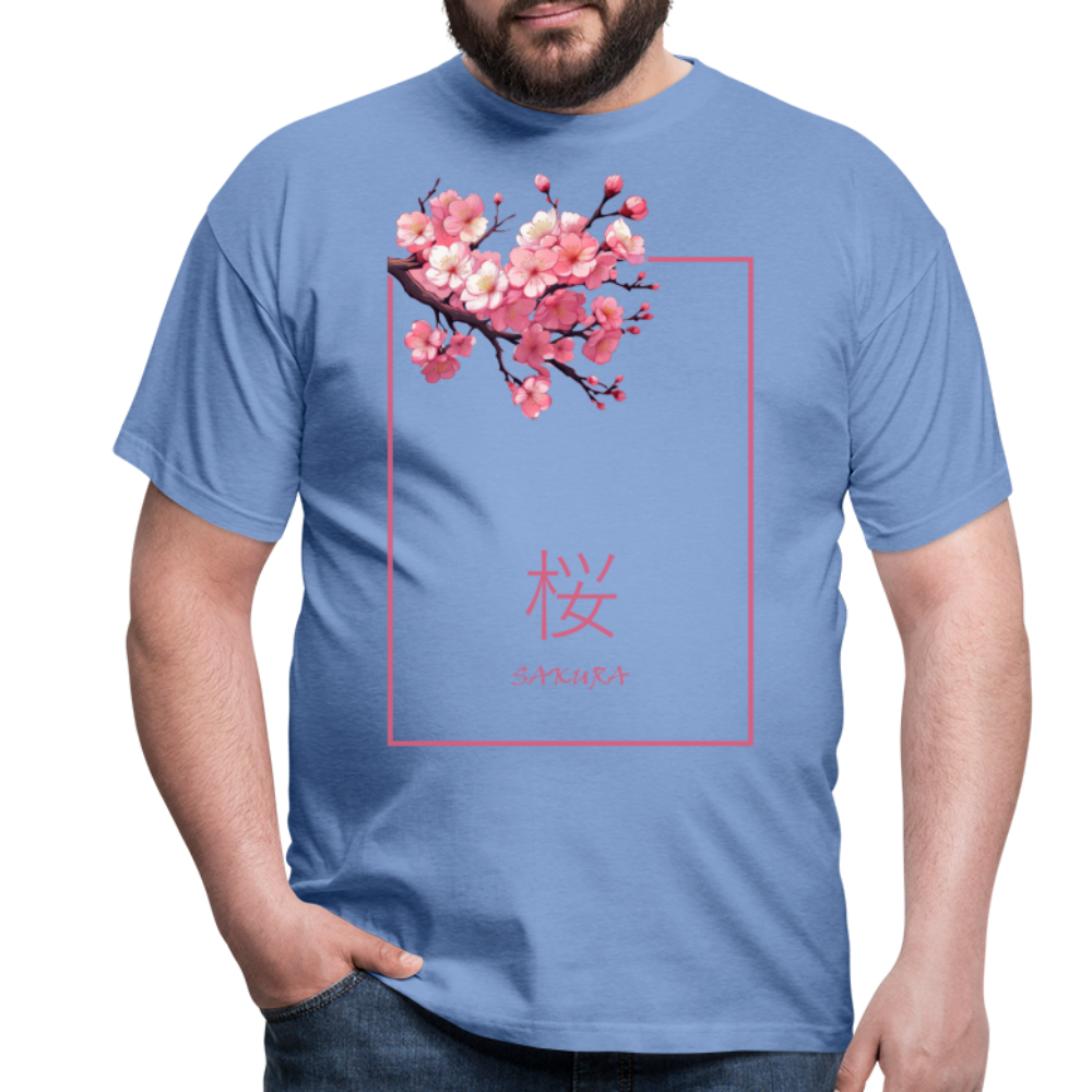 T-Shirt Japan "Sakura" - carolina blue