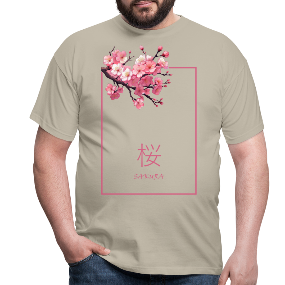 T-Shirt Japan "Sakura" - Sandbeige
