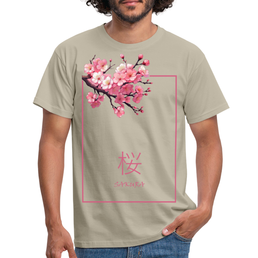 T-Shirt Japan "Sakura" - Sandbeige
