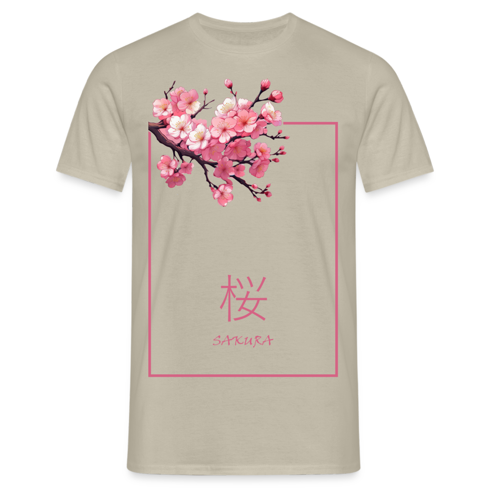 T-Shirt Japan "Sakura" - Sandbeige