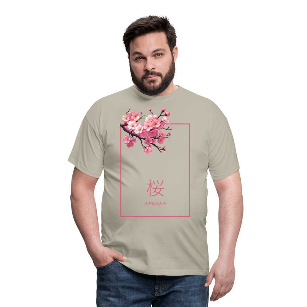 T-Shirt Japan "Sakura" - Sandbeige