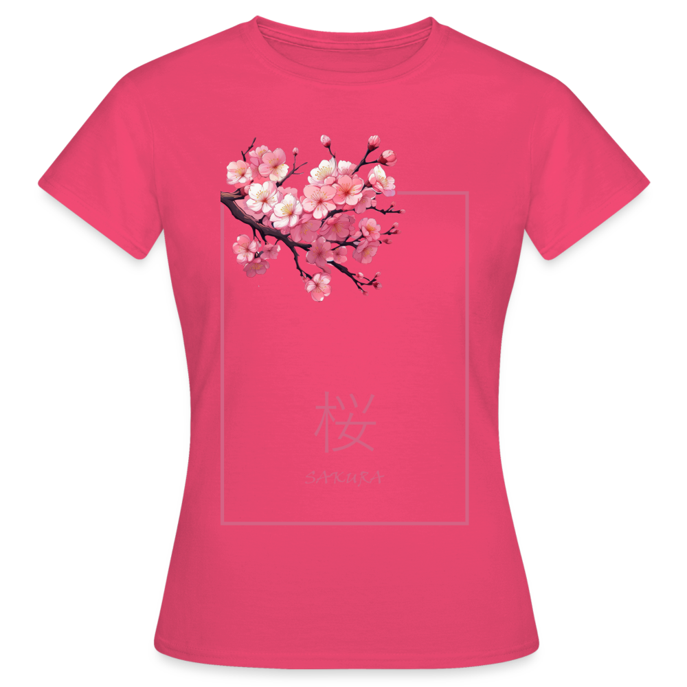 T-Shirt Ladies Japan "Sakura" - Azalea