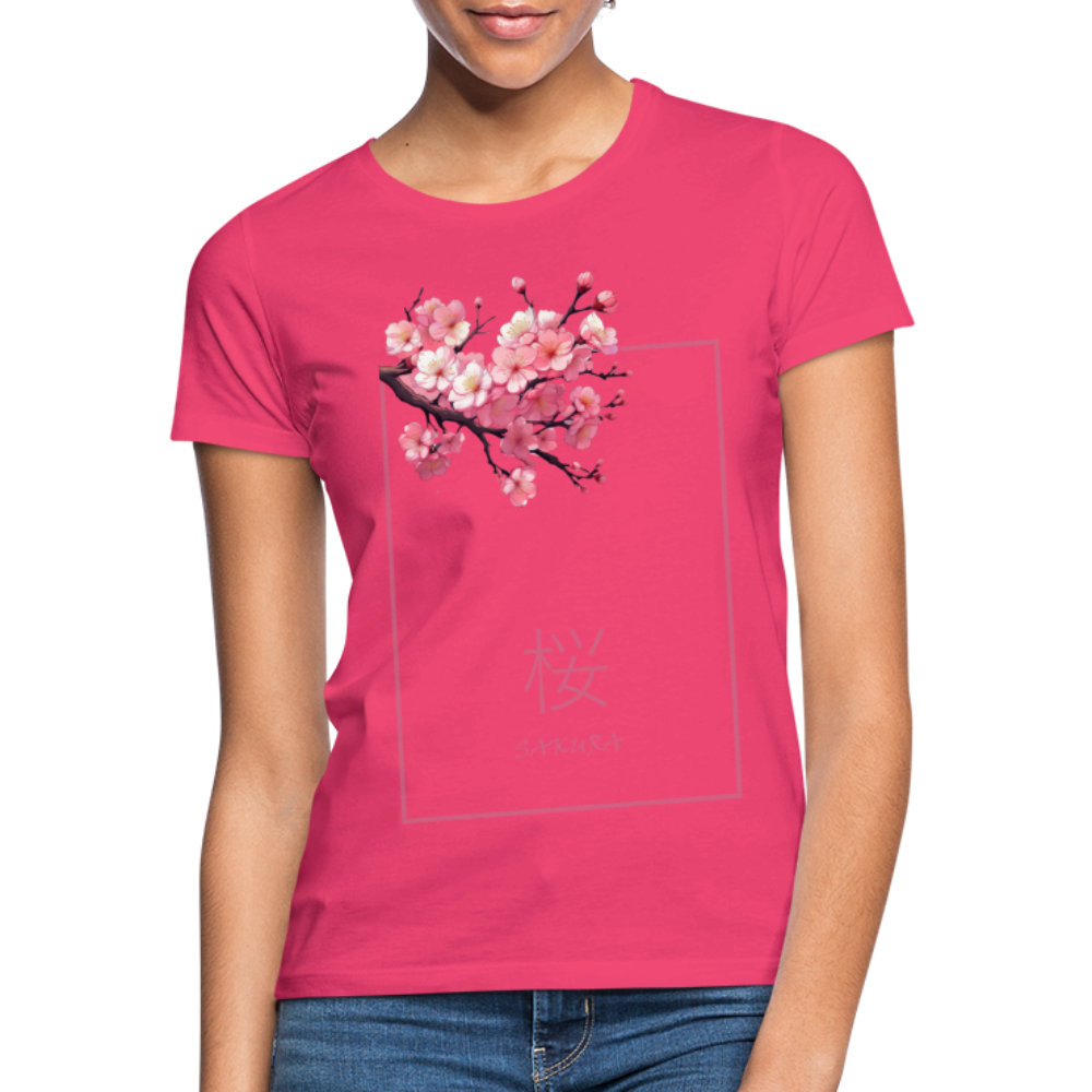 T-Shirt Ladies Japan "Sakura" - Azalea