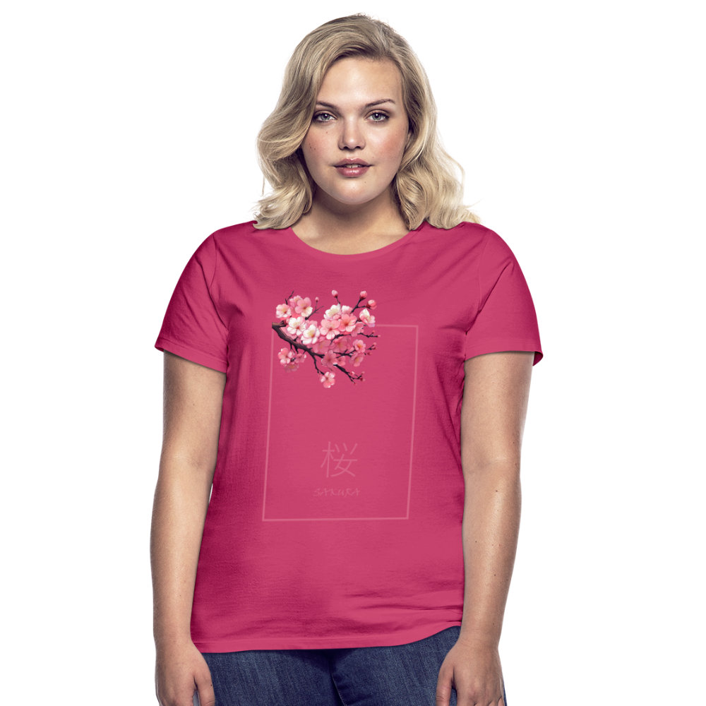 T-Shirt Ladies Japan "Sakura" - Azalea