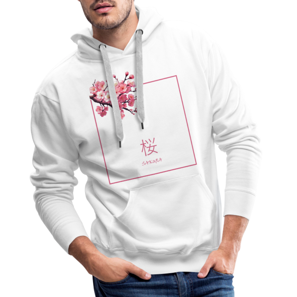 Hoodie Japan "Sakura" - Weiß