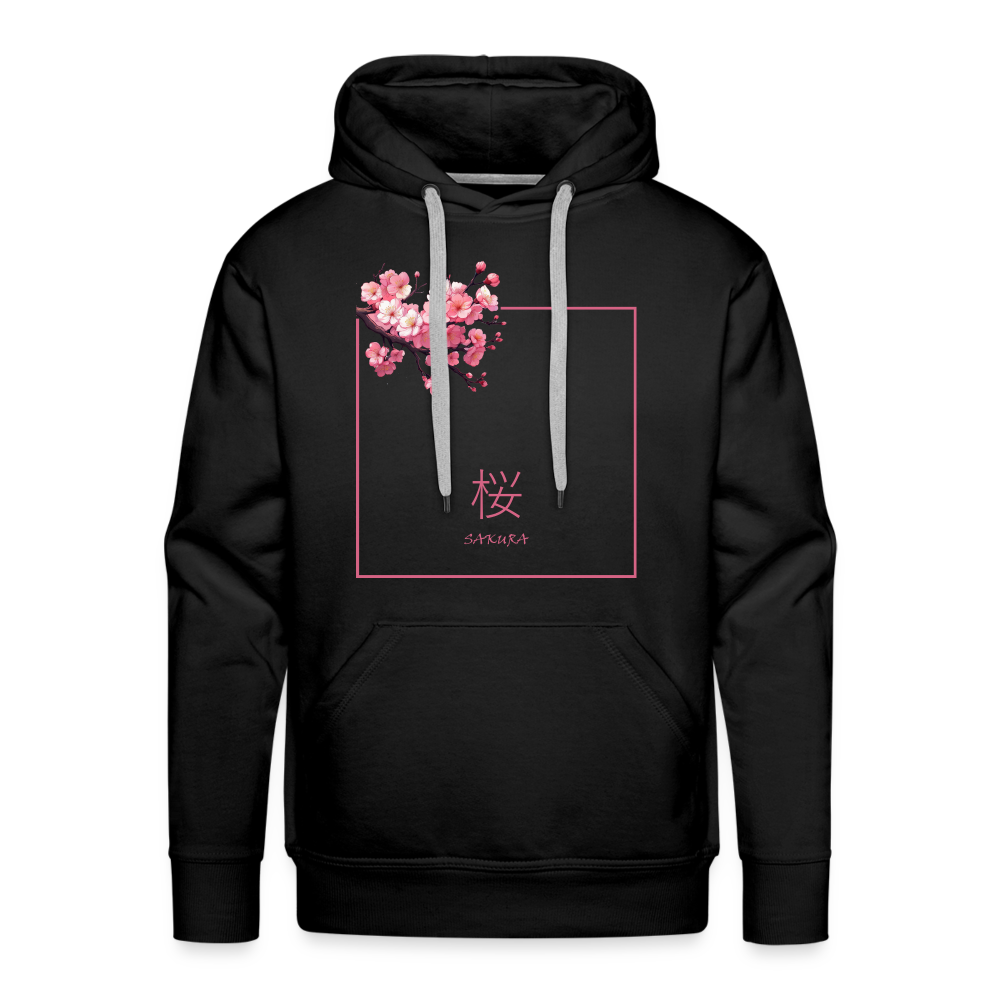 Hoodie Japan "Sakura" - Schwarz