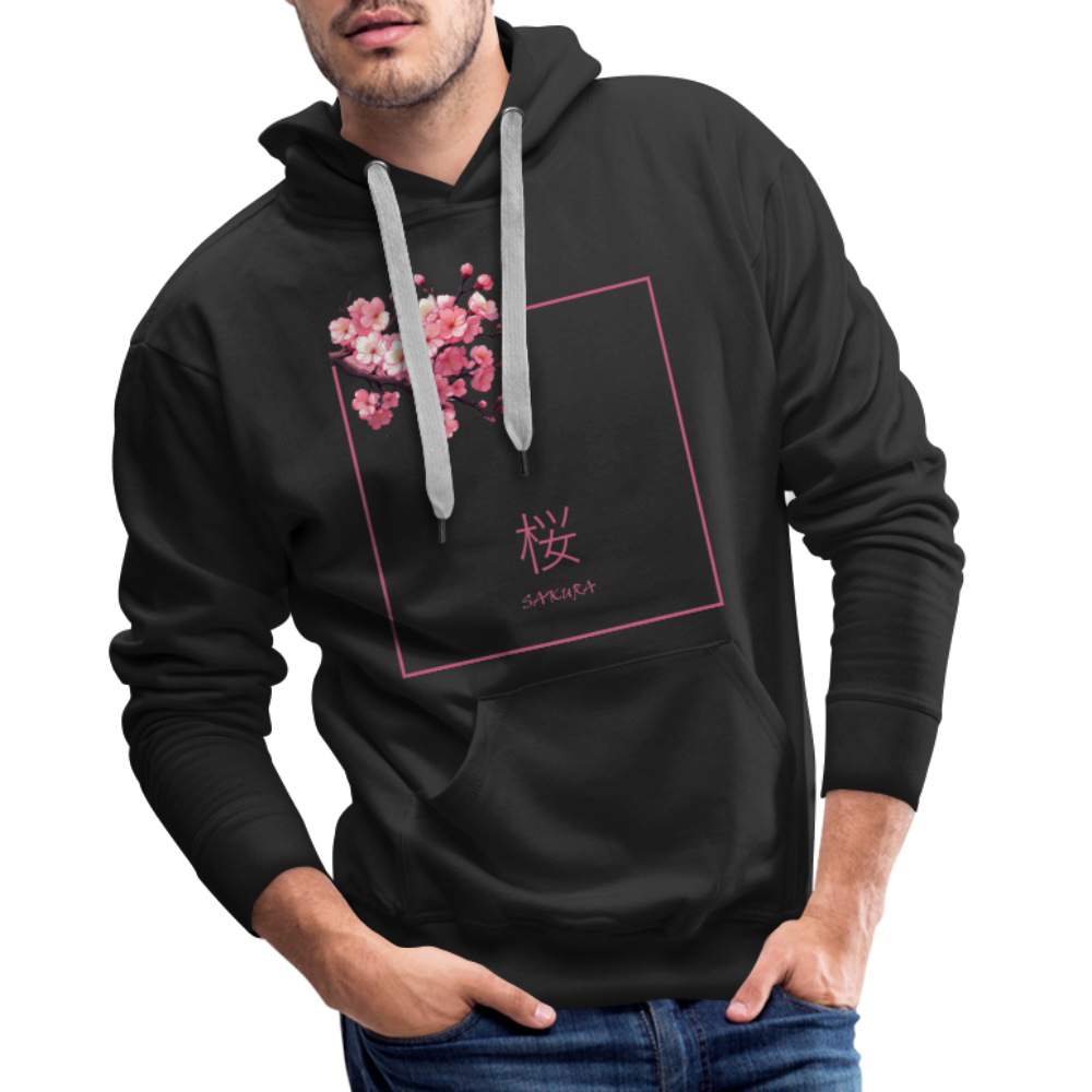 Hoodie Japan "Sakura" - Schwarz