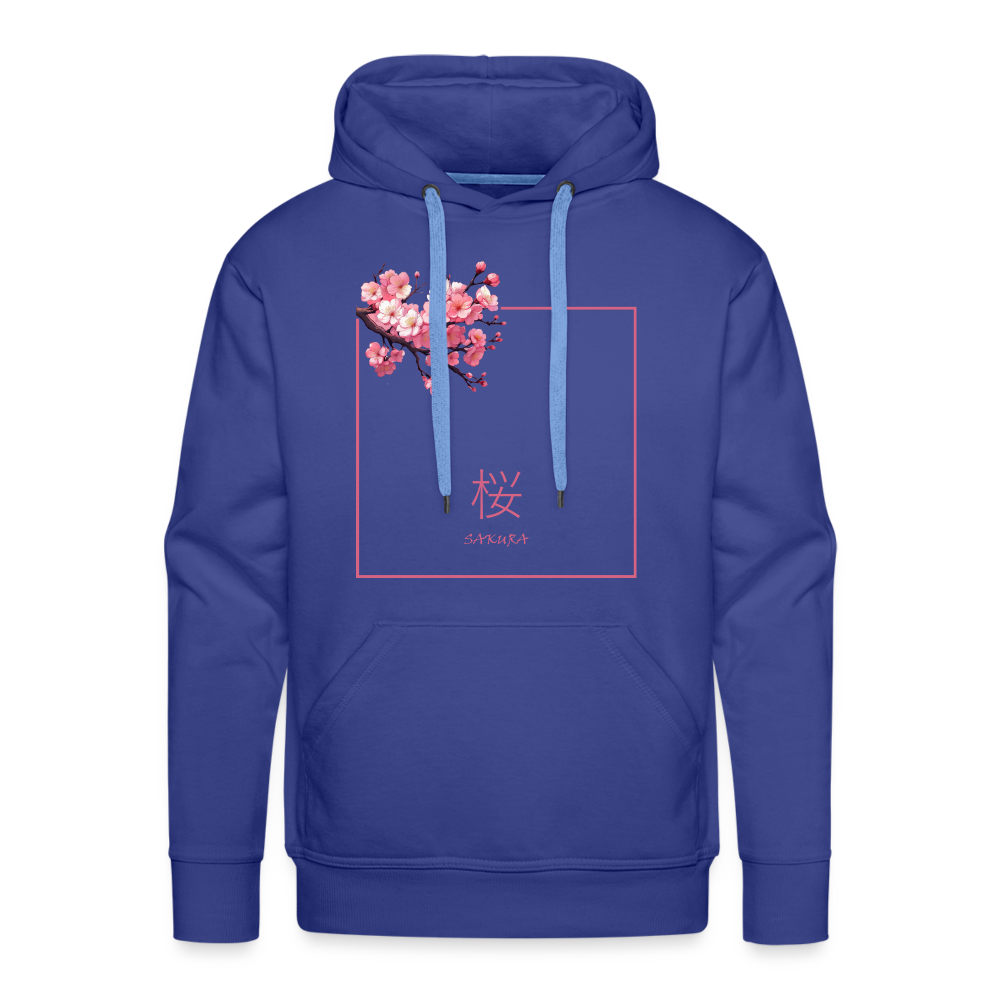 Hoodie Japan "Sakura" - Königsblau