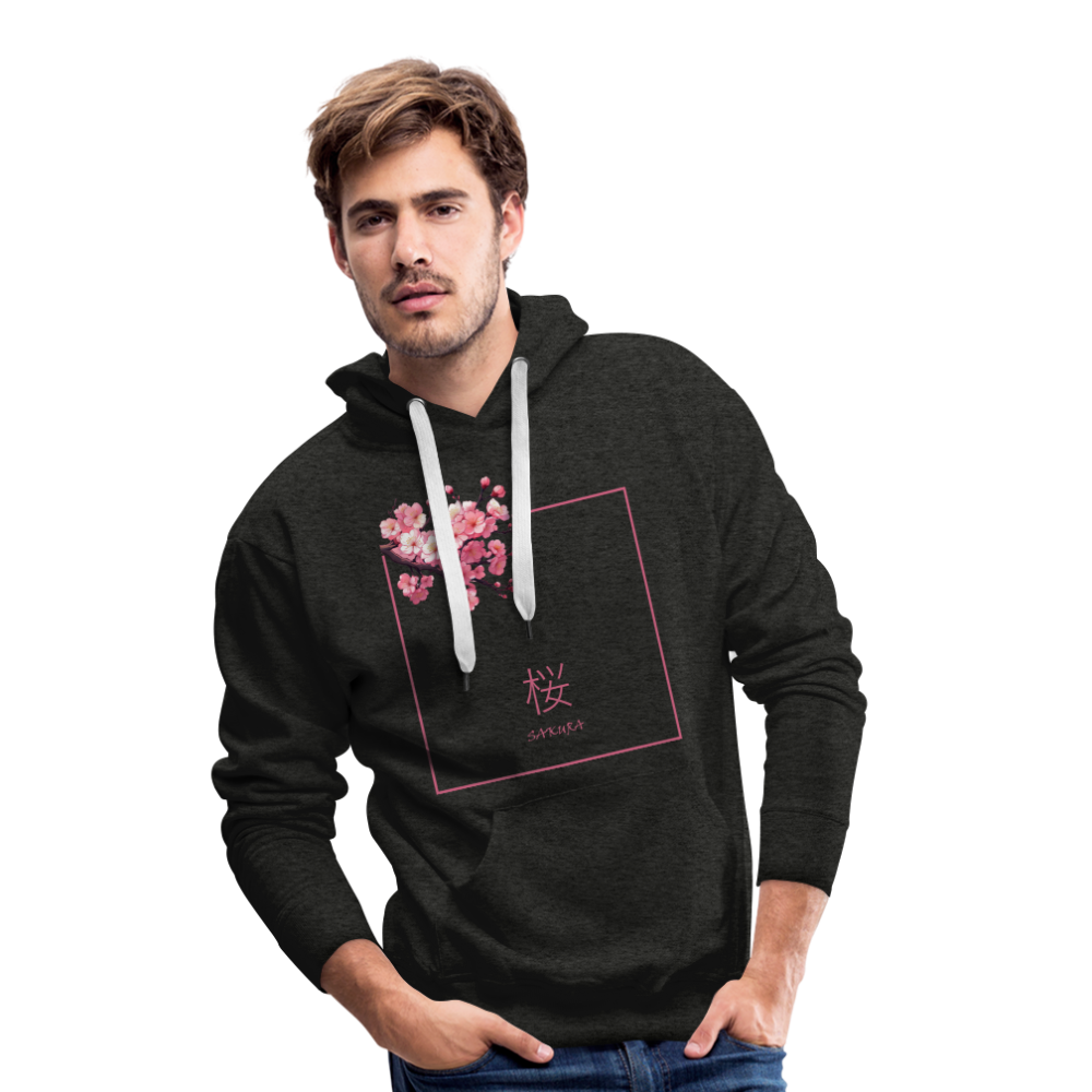 Hoodie Japan "Sakura" - Anthrazit