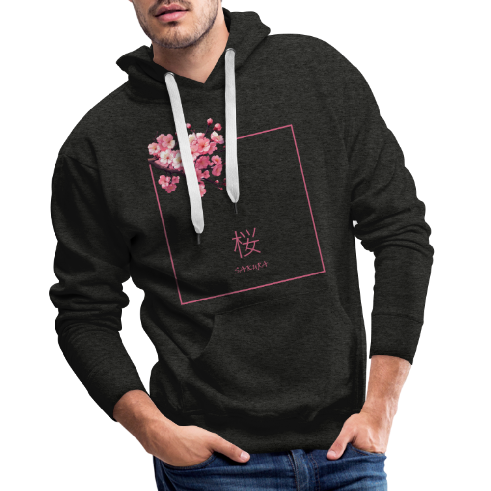 Hoodie Japan "Sakura" - Anthrazit