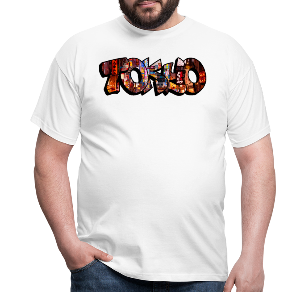 T-Shirt Japan Graffiti "Tokyo" - Weiß