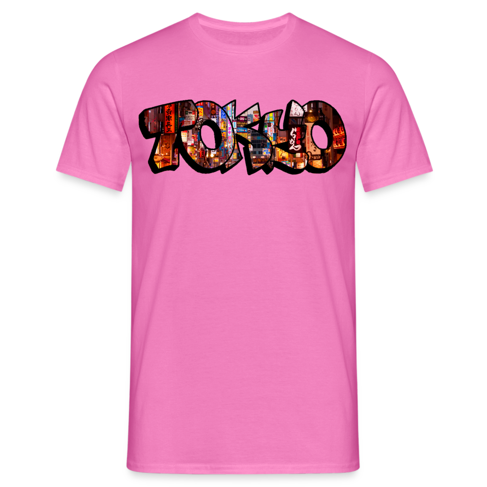 T-Shirt Japan Graffiti "Tokyo" - Pink