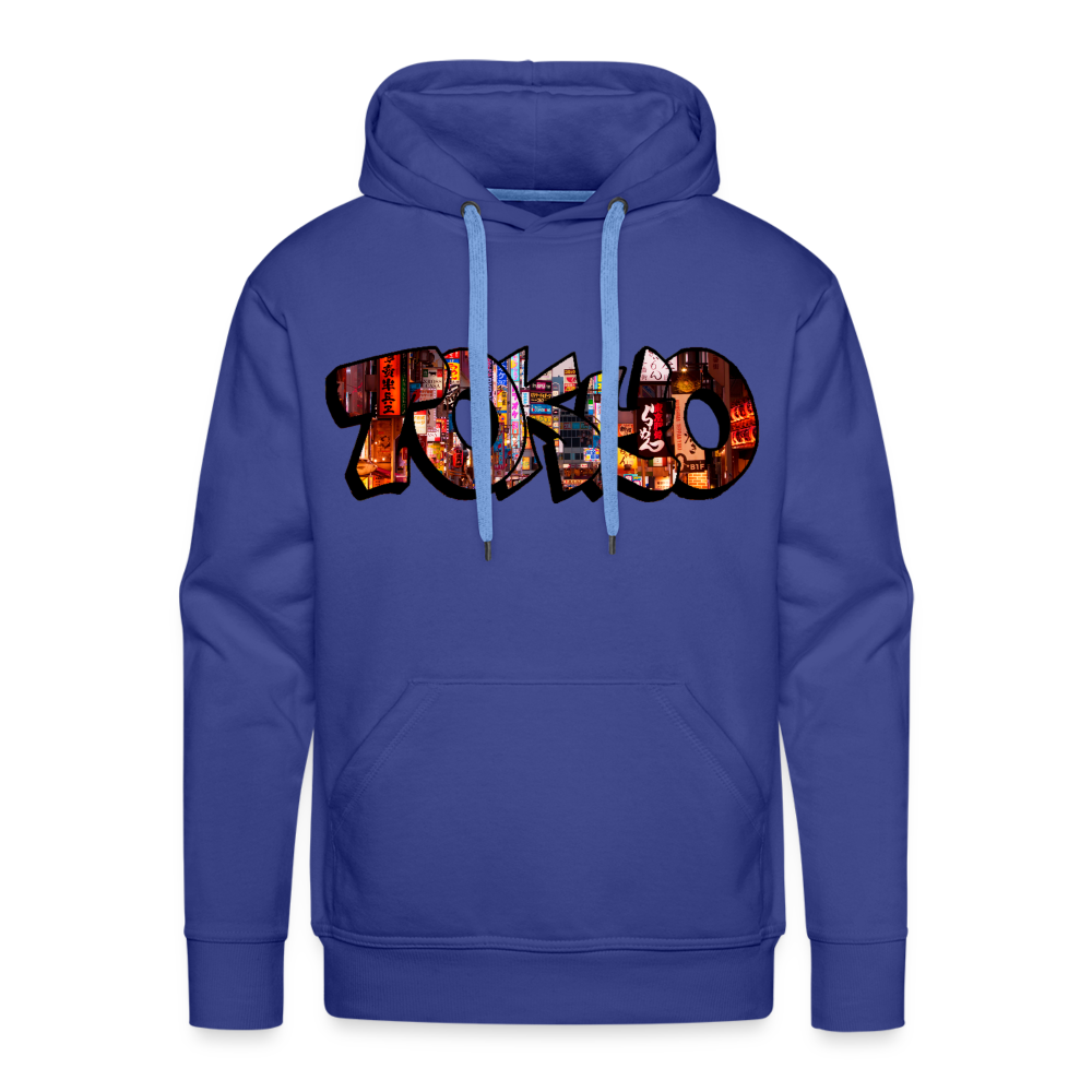 Hoodie Japan Graffiti "Tokyo" - Königsblau