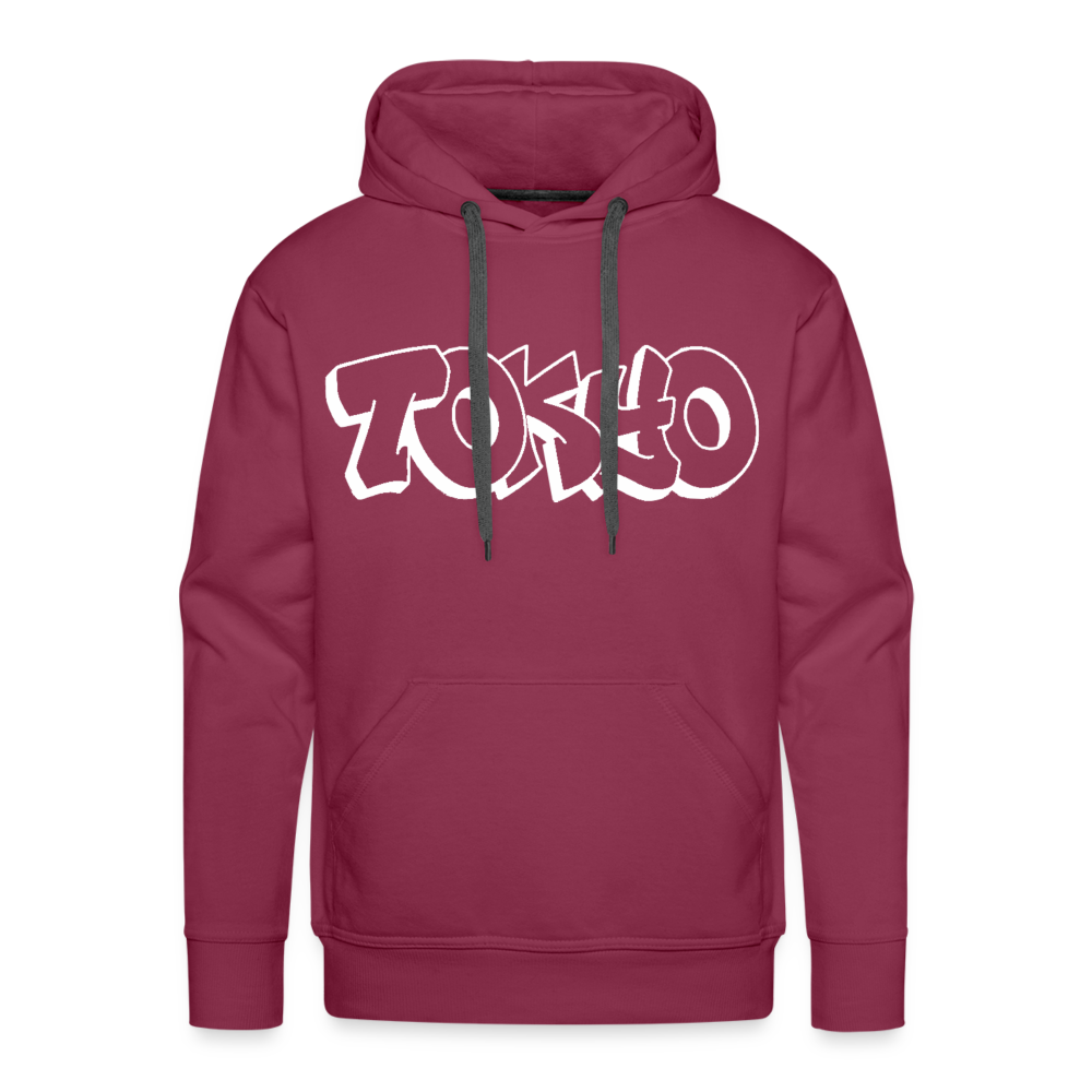 Hoodie Japan Graffiti "Tokyo Bright Edition" - Bordeaux