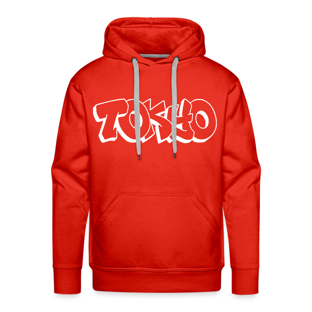 Hoodie Japan Graffiti "Tokyo Bright Edition" - Rot
