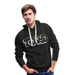 Hoodie Japan Graffiti "Tokyo Bright Edition" - Anthrazit