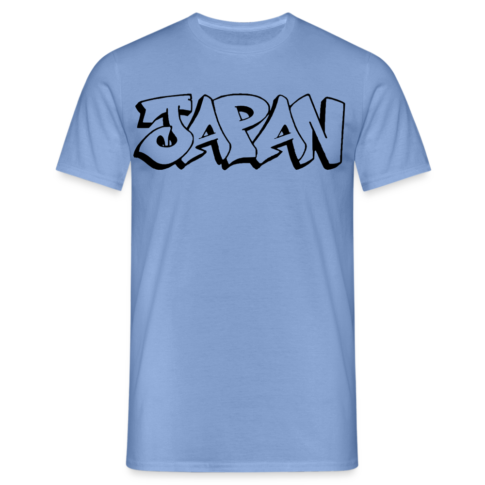 T-Shirt Japan Graffiti "JP Plain" - carolina blue