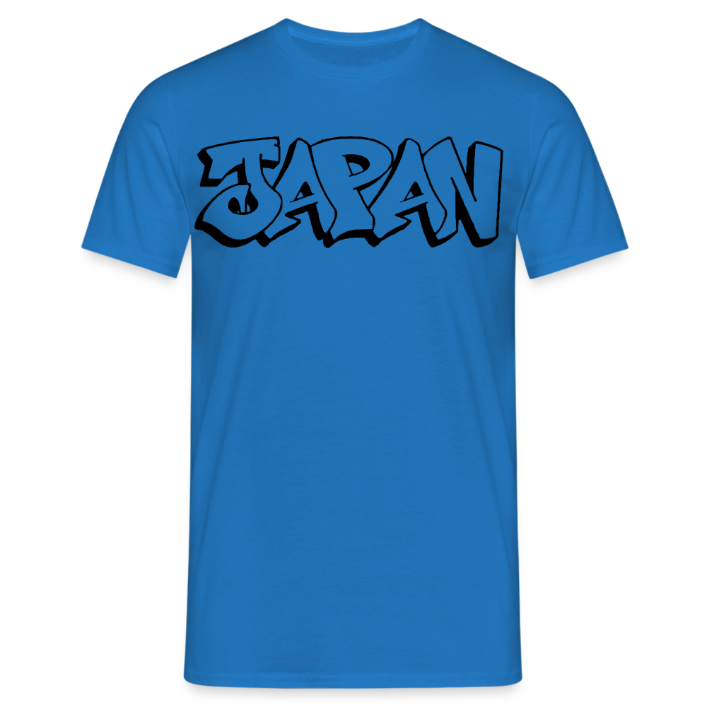 T-Shirt Japan Graffiti "JP Plain" - Royalblau