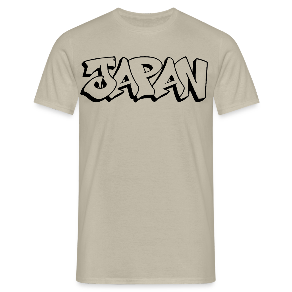 T-Shirt Japan Graffiti "JP Plain" - Sandbeige