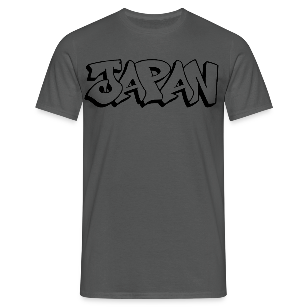 T-Shirt Japan Graffiti "JP Plain" - Anthrazit