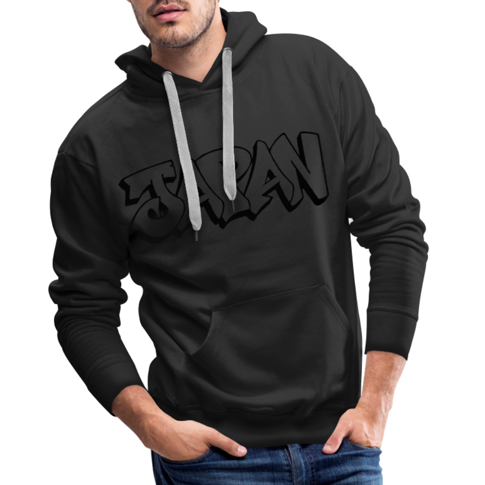 Hoodie Japan Graffiti "JP Plain" - Schwarz