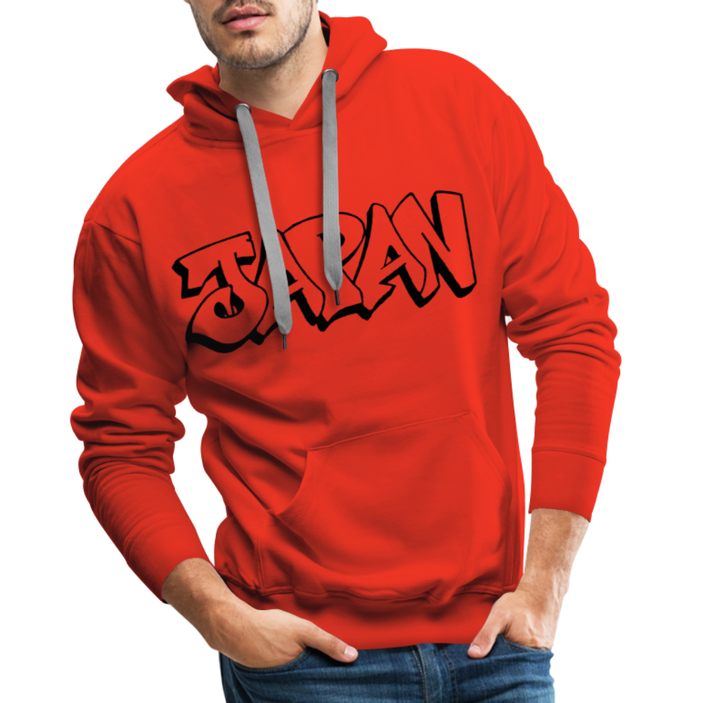 Hoodie Japan Graffiti "JP Plain" - Rot