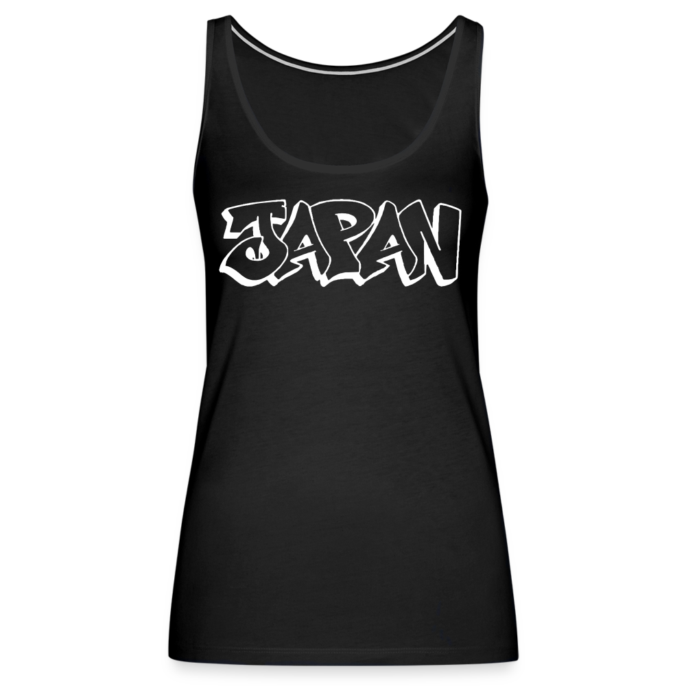 Tanktop Ladies Japan Graffiti "JP Bright Edition" - Schwarz