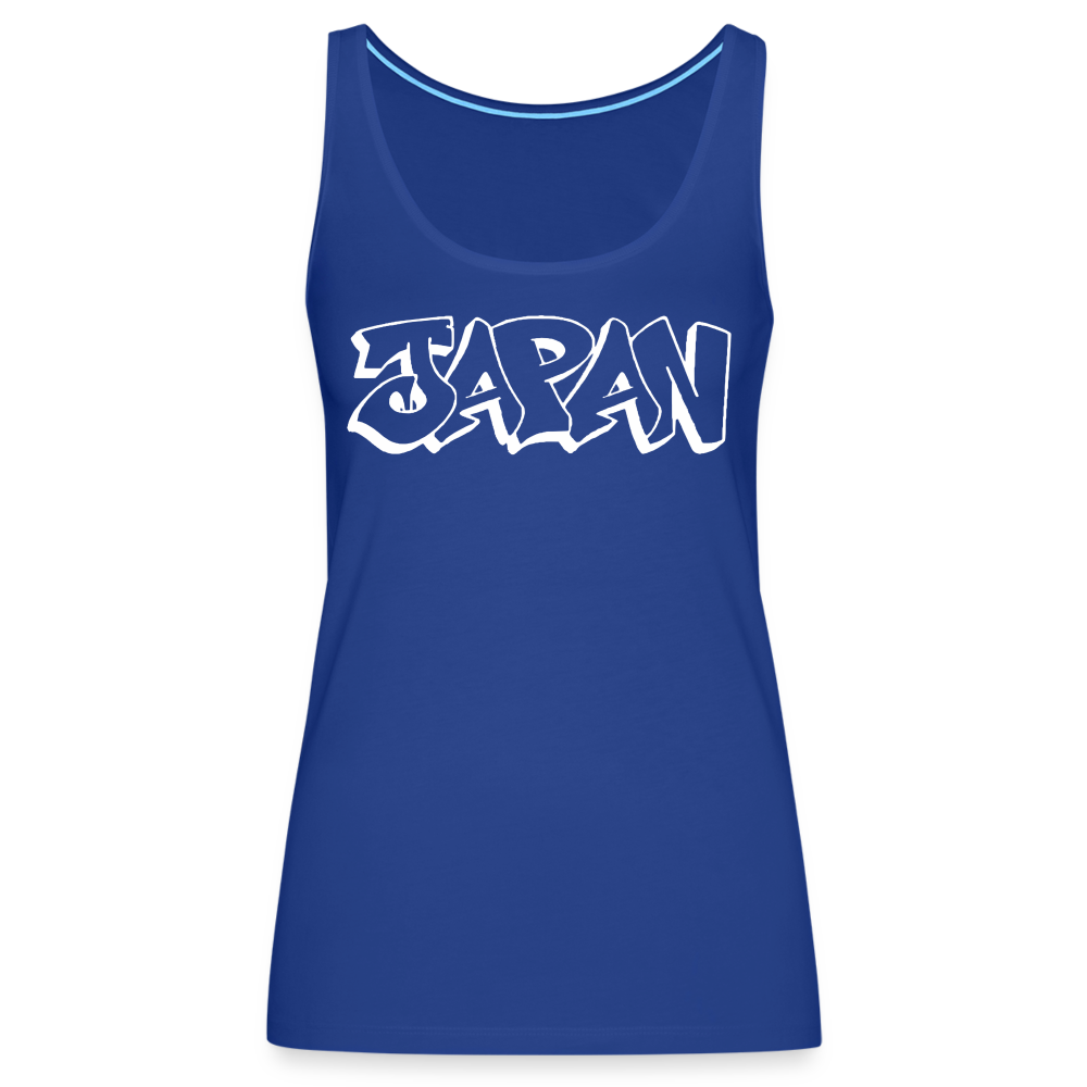 Tanktop Ladies Japan Graffiti "JP Bright Edition" - Königsblau
