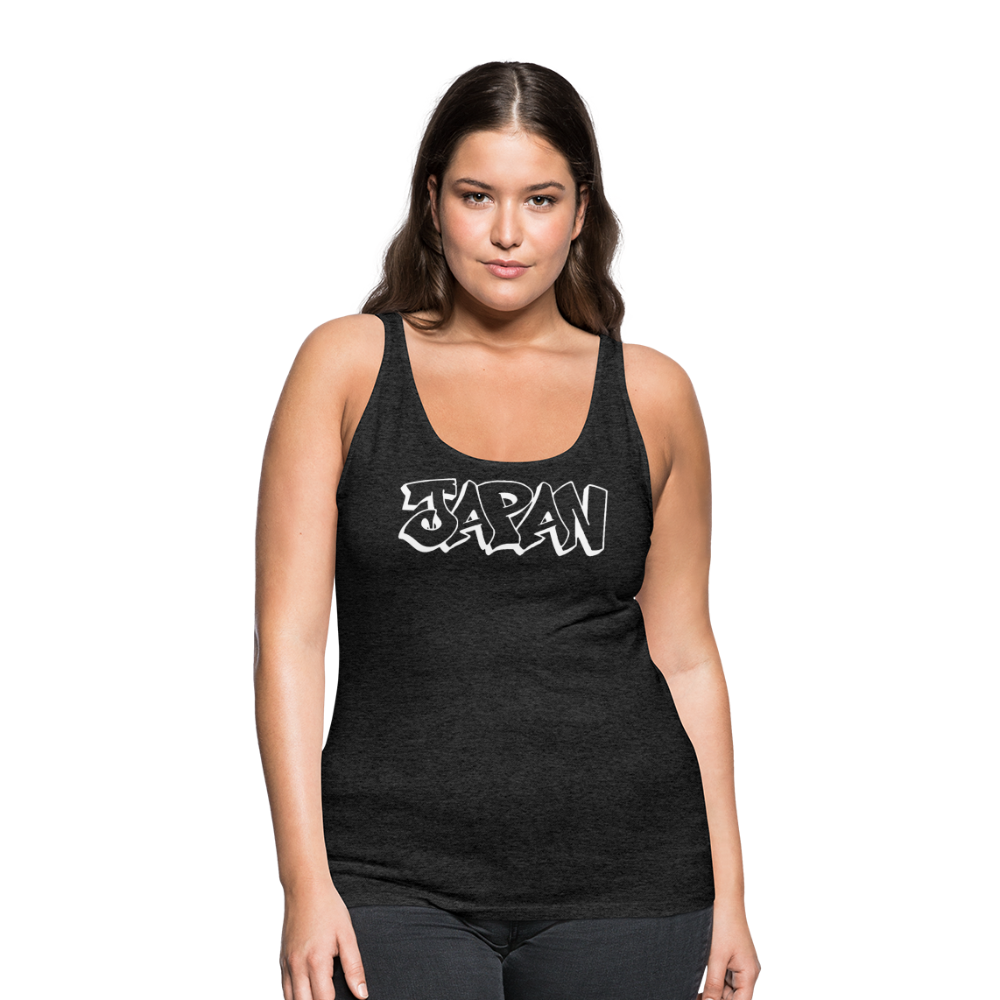 Tanktop Ladies Japan Graffiti "JP Bright Edition" - Anthrazit