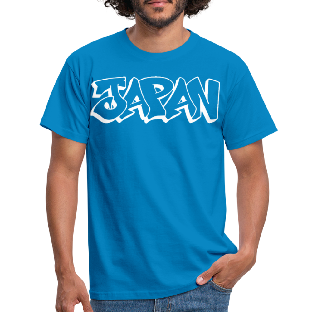T-Shirt Japan Graffiti "JP Bright Edition" - Royalblau