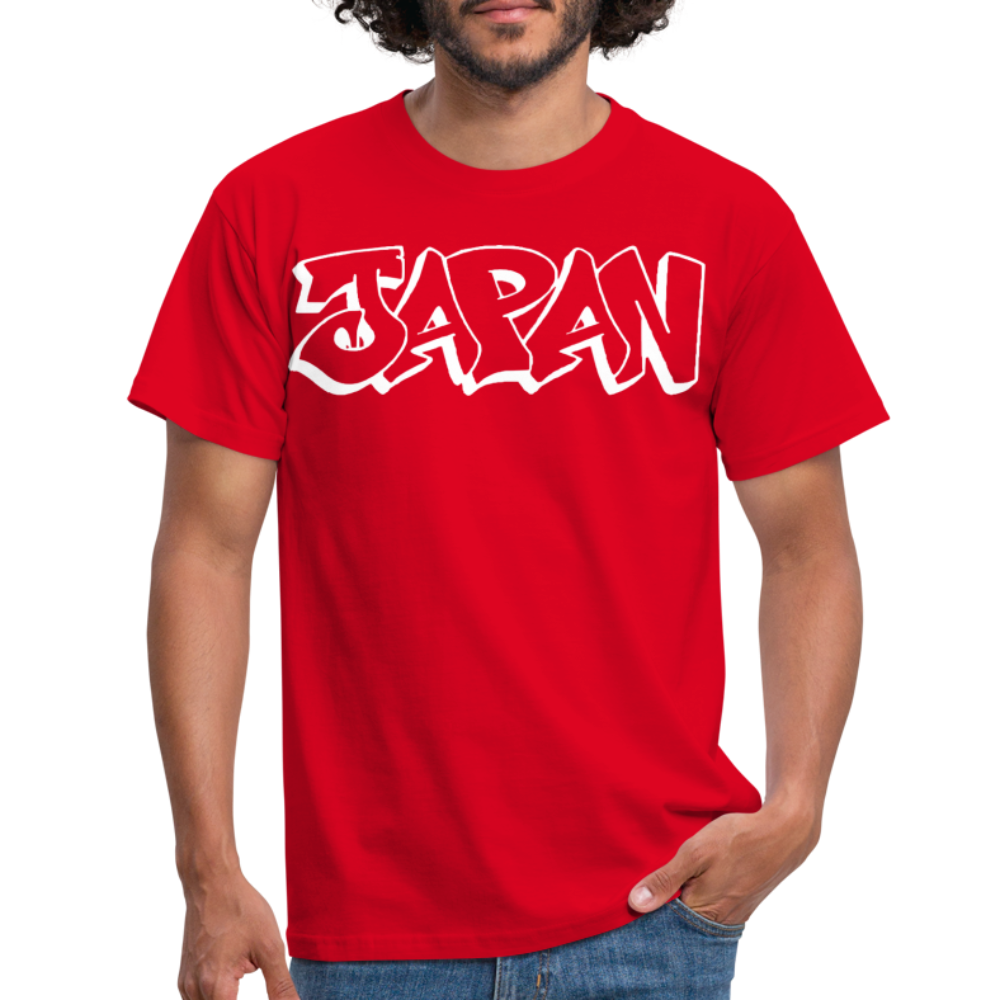 T-Shirt Japan Graffiti "JP Bright Edition" - Rot