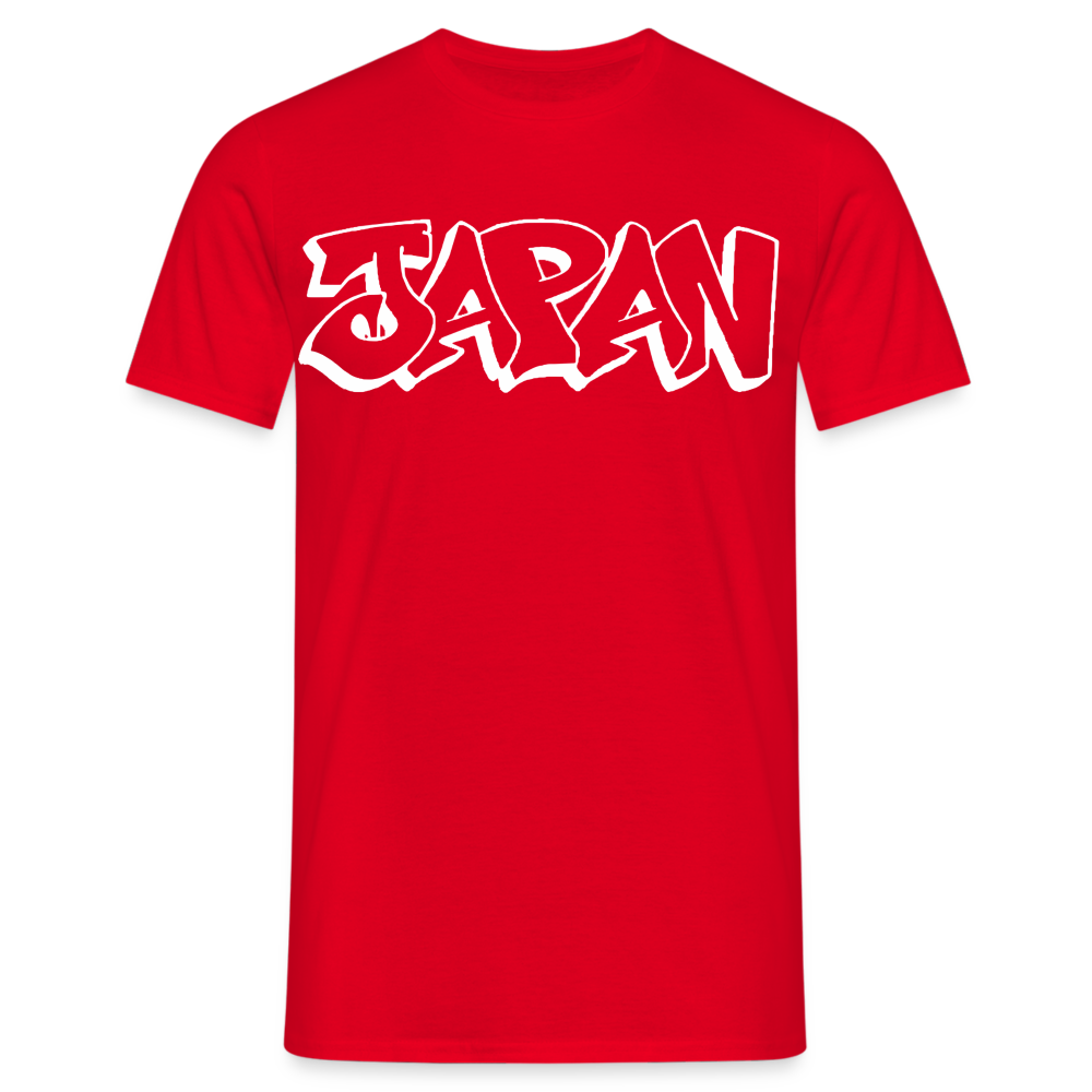 T-Shirt Japan Graffiti "JP Bright Edition" - Rot