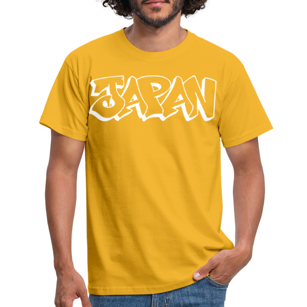 T-Shirt Japan Graffiti "JP Bright Edition" - Gelb