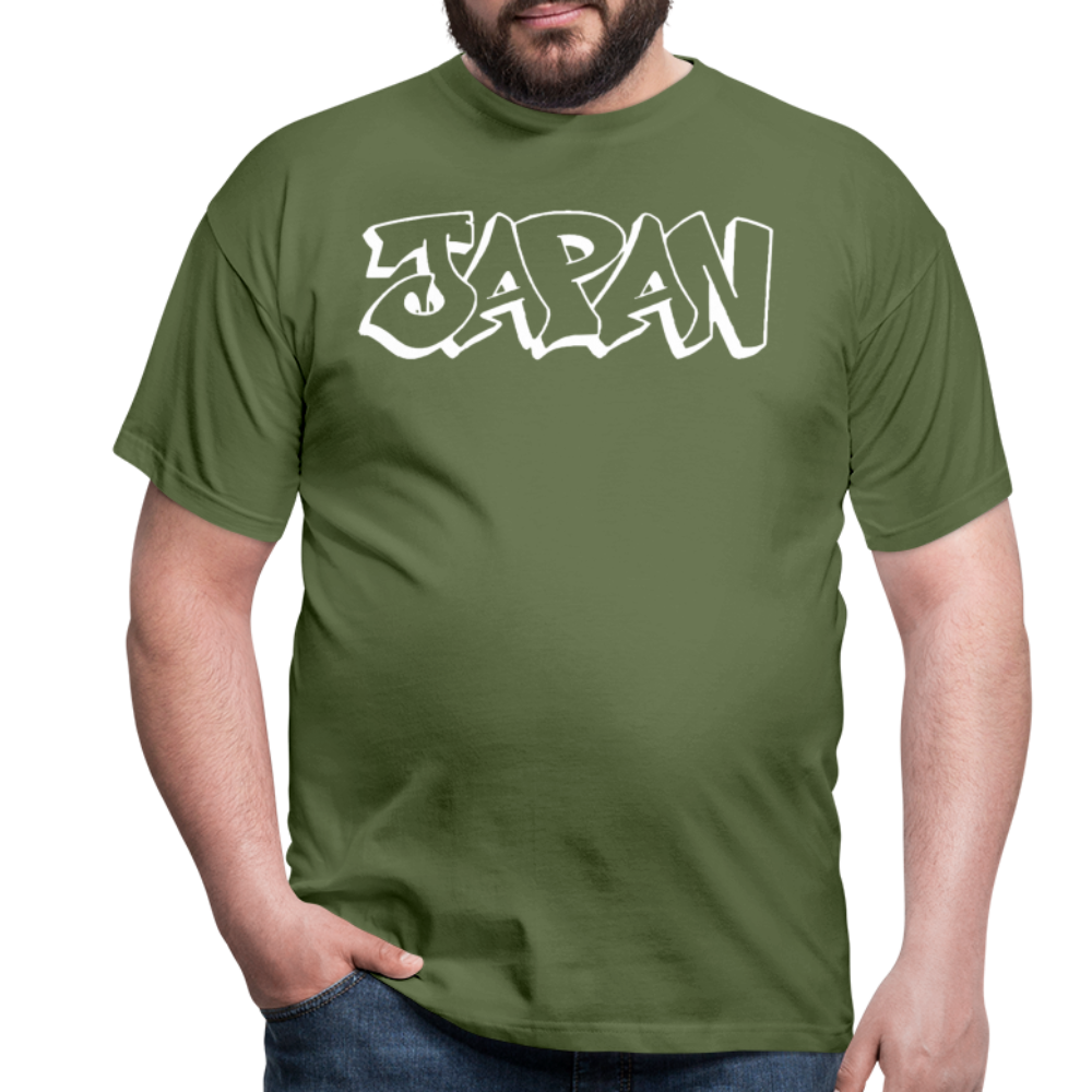 T-Shirt Japan Graffiti "JP Bright Edition" - Militärgrün