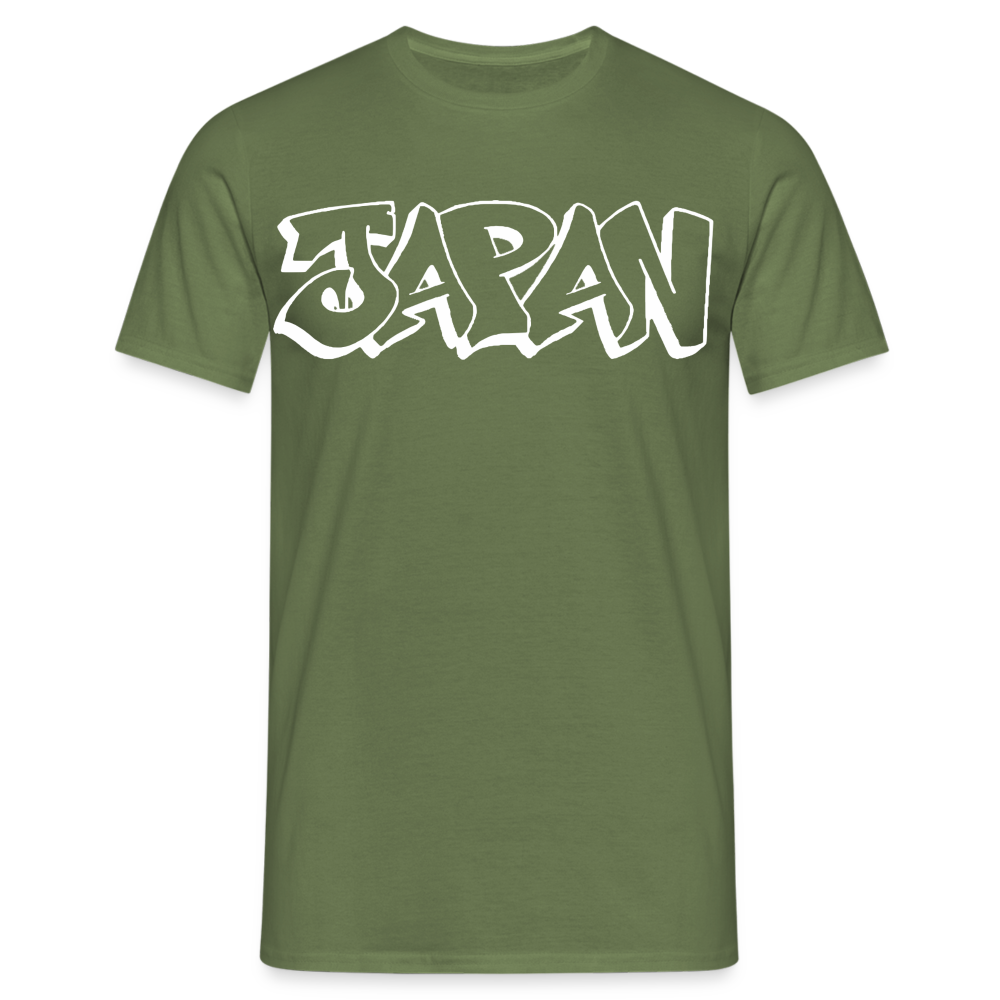 T-Shirt Japan Graffiti "JP Bright Edition" - Militärgrün