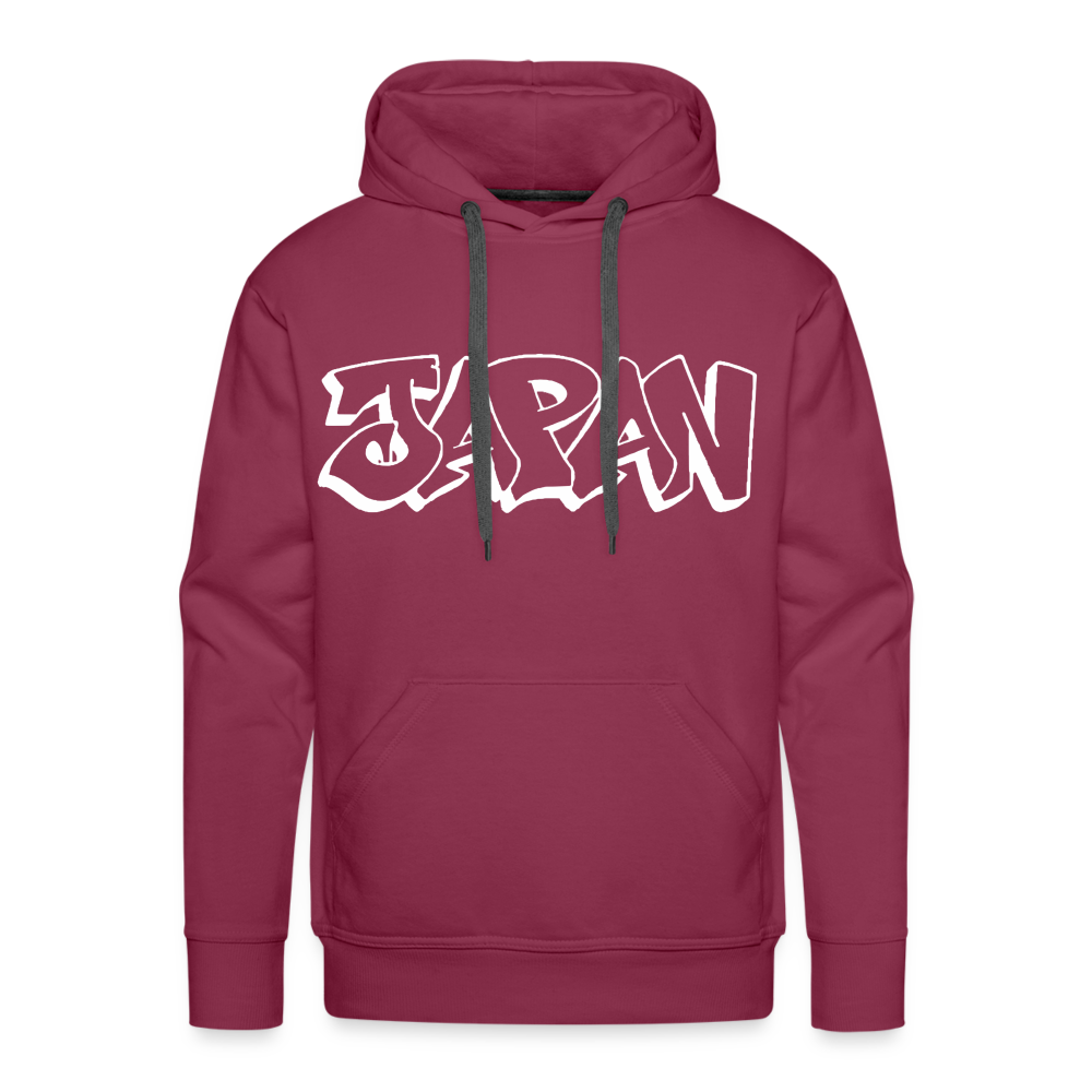 Hoodie Japan Graffiti "JP Bright Edition" - Bordeaux